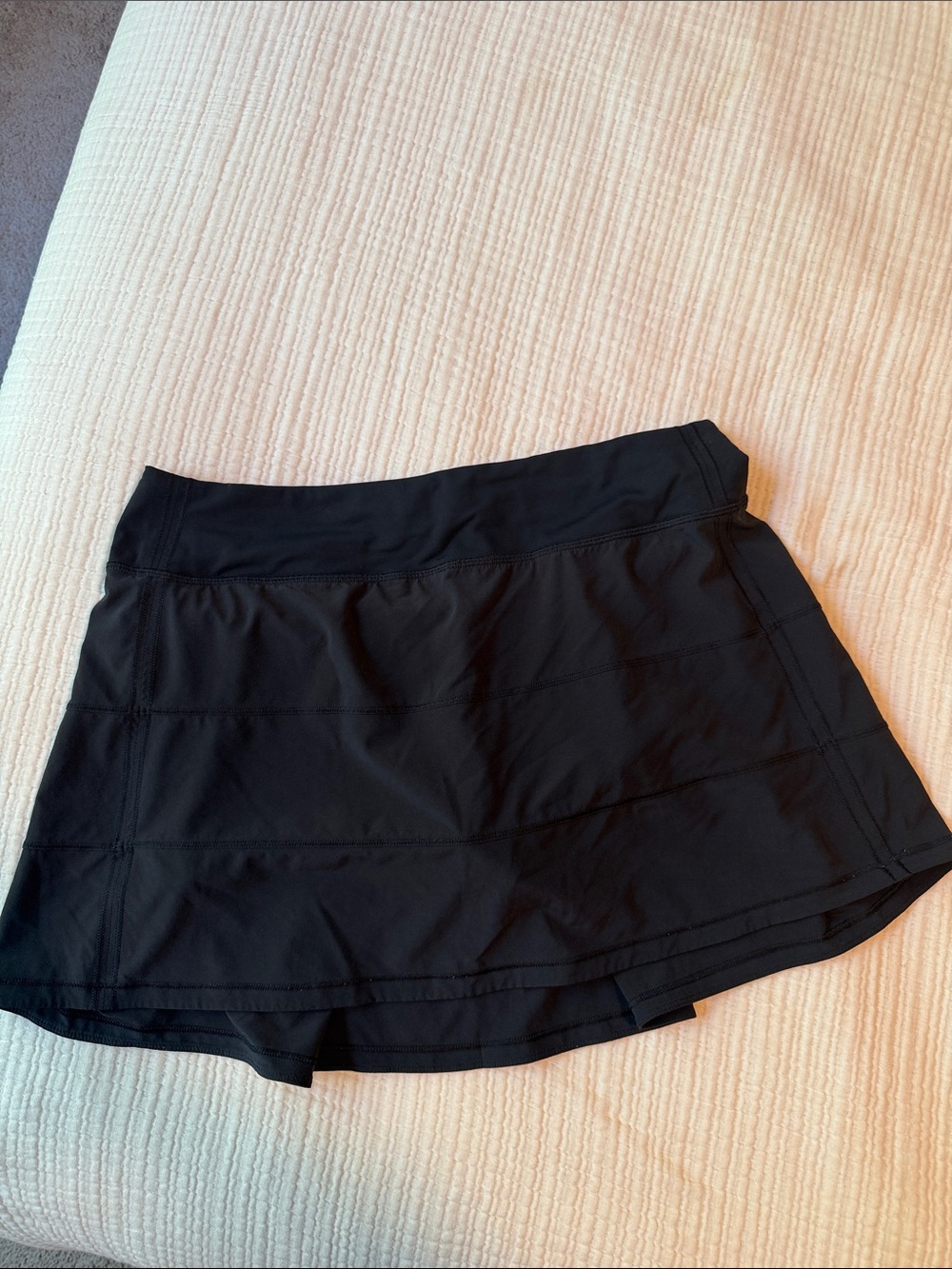 lululemon athletica Black Performance Skort